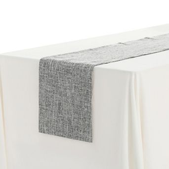 Daily Home Decoration Long Linen Table Runner Solid Color 1 Pack 12" X 71"