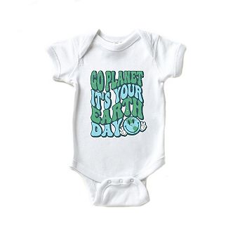 Go Planet Baby Bodysuit