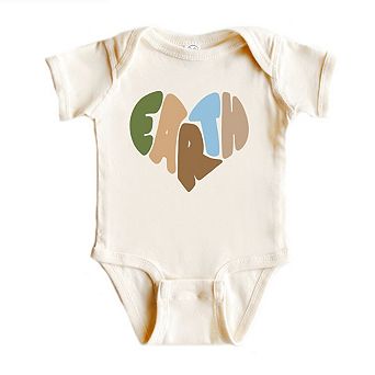 Earth Heart Baby Bodysuit