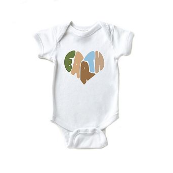 Earth Heart Baby Bodysuit