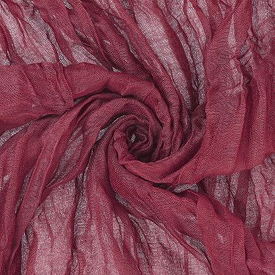 Thanksgiving Wedding Party Decorations Cheesecloth Table Runner 6 Pcs 35" X 71"