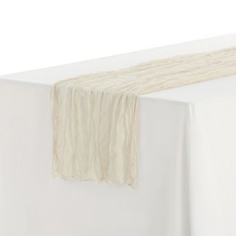 Thanksgiving Wedding Party Decorations Cheesecloth Table Runner 6 pc 35" X 71"