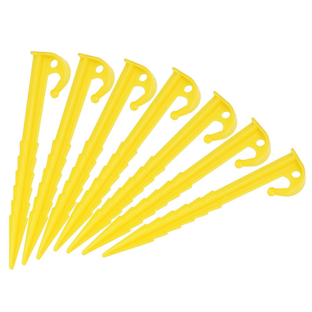 Lot De 10 Piquets De Tente - Sardines Camping Solides - Outdoor Jardin - Neuf
