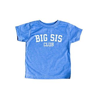 Big Sis Club Youth Short Sleeve Graphic Tee