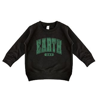 Earth Day Varsity Toddler Graphic Sweatshirt