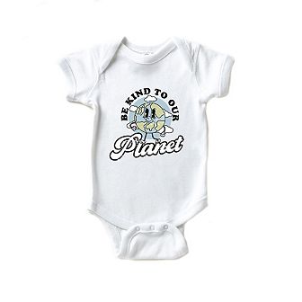 Be Kind To Our Planet Baby Bodysuit