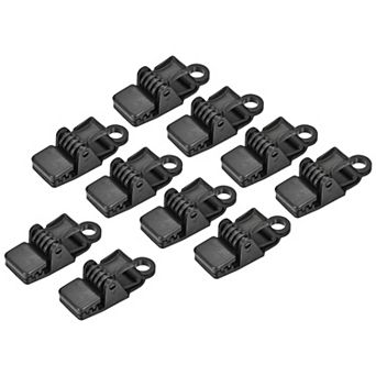 Press Lock Tarp Plastic Clips For Camping Tent Canopy Awning 12 Pack