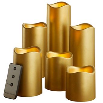 Brylanehome Remote-controlled Led Candles, Set Of 6