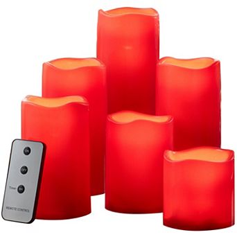 Brylanehome Remote-controlled Led Candles, Set Of 6