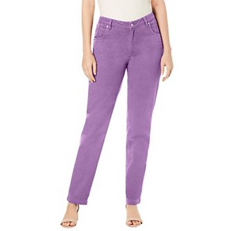 Jessica London Women's Plus Size Classic Cotton Denim Straight-Leg Jean