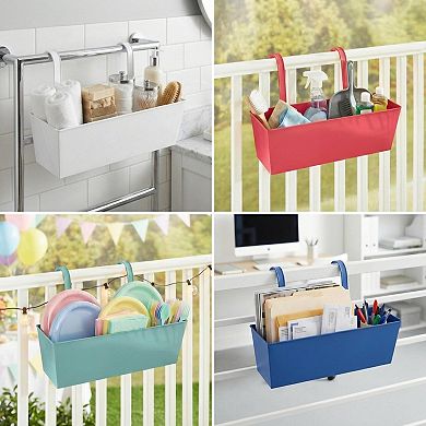 BrylaneHome Rectangular Hanging Planter