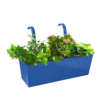 BrylaneHome Rectangular Hanging Planter