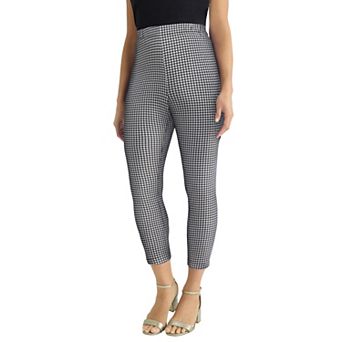 Jessica London Women's Plus Size Everyday Stretch Cotton Capri Legging