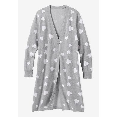 Woman Within Women's Plus Size Perfect Cotton Duster