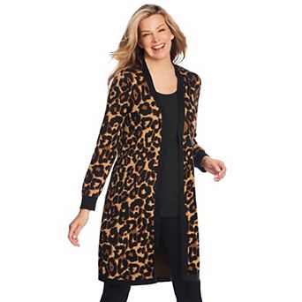 Woman Within Plus Size Perfect Cotton Duster