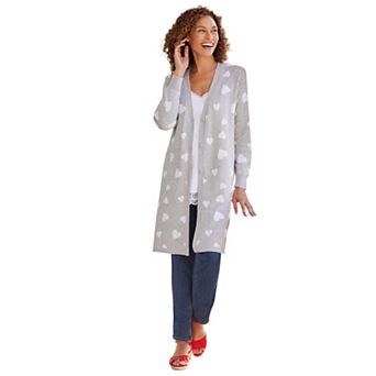 Woman Within Plus Size Perfect Cotton Duster