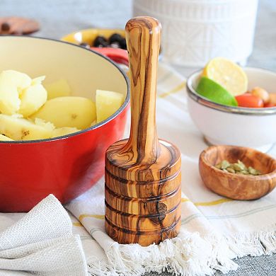 Olive Wood Potato Masher