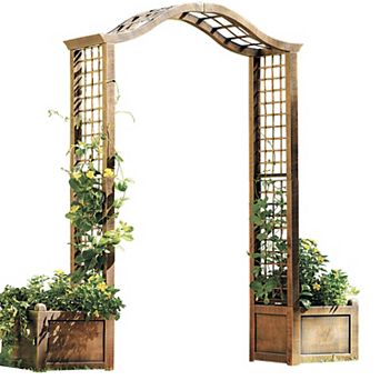 Brylanehome Resin Garden Arch Trellis