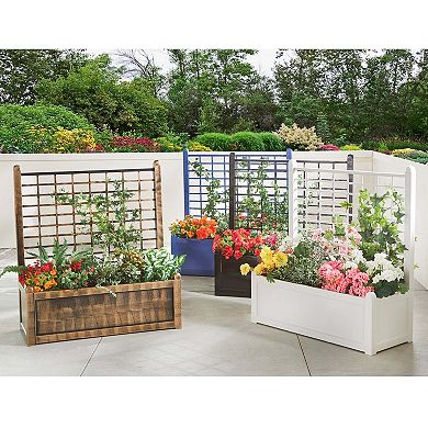 Brylanehome Flower Box With Trellis