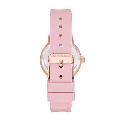 Skechers Women's Ardmore Blush Silicone Strap