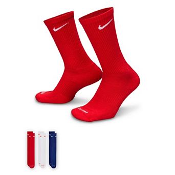 Women's Nike 3-Pack Everyday Plus Cushioned Training Crew Socks