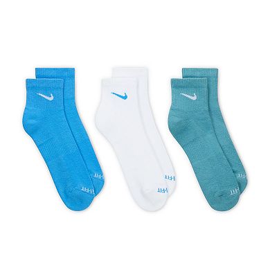 Women's Nike 3-Pack Everyday Plus Cushioned Training Ankle Socks