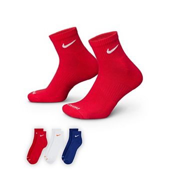 Women's Nike 3-Pack Everyday Plus Cushioned Training Ankle Socks