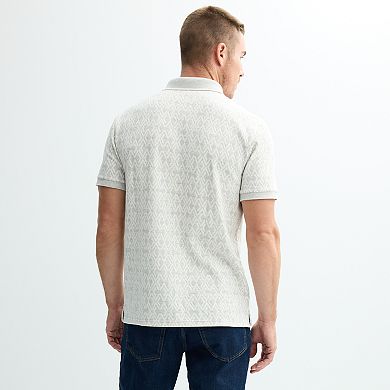 Men's Apt. 9® Jacquard Tipped Polo