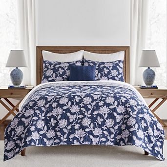 Draper James Purple Lessie Quilt Set with Shams