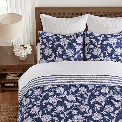 Draper James™ Purple Lessie Quilt Set with Shams