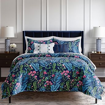 Draper James Audra Velvet Reversible Quilt Set with Shams