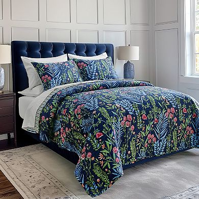 Draper James Audra Velvet Reversible Quilt Set with Shams