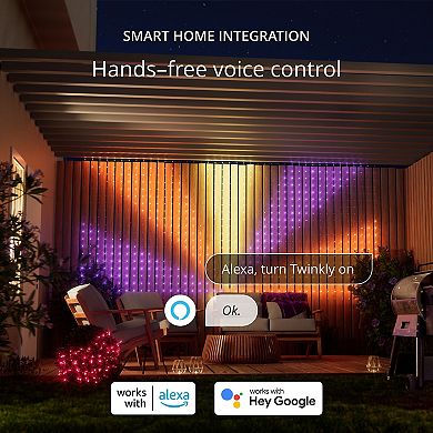 Twinkly Multicolor LED Indoor / Outdoor Net Lights