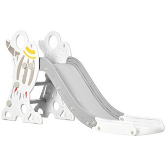 Qaba Toddler Slide Indoor For Kids 1.5-3 Years, Climber Slide Playset