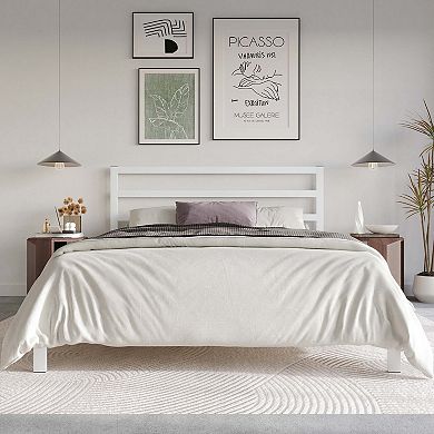Minimalist Metal Platform Bed