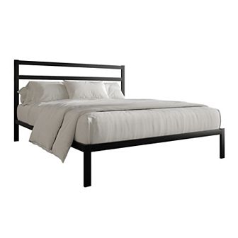 Minimalist Metal Platform Bed