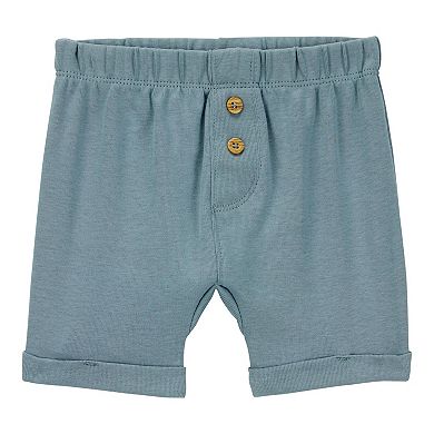 Baby Boy Carter's 3-Piece Beach Tee, Bodysuit and Shorts Outfit Set