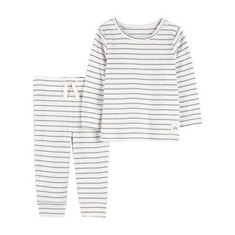 Baby Boy Carter's 2 pc Striped Long Sleeve Top and Striped Pants Set