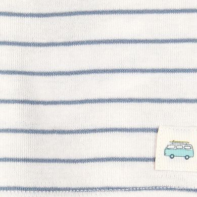 Baby Boy Carter's 2-Piece Striped Long Sleeve Top and Striped Pants Set