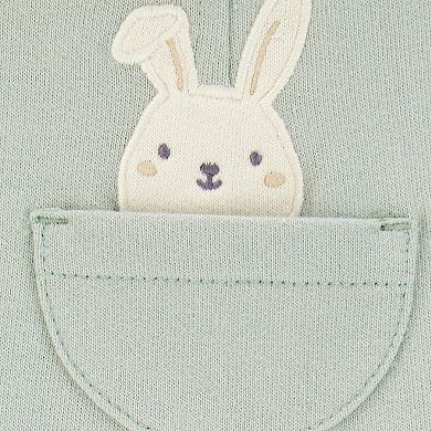 Baby Boy Carter's 2-Piece Tee & Bunny Shortall Set