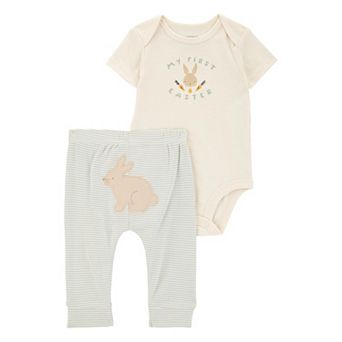 Baby Carter's 2 pc My First Easter Bodysuit Pant Set