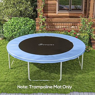 Soozier Trampoline Mat With 80 V-hooks, Fits 14ft Trampoline