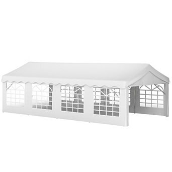 Outsunny 13ft x 26' Heavy-duty Large Wedding Tent with Sidewalls