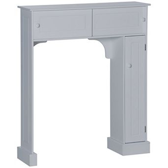 Bathroom Over-the-toilet Storage Cabinet Shelf Freestanding Spacesaver