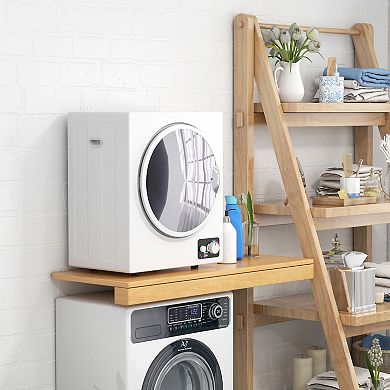 Homcom Portable Clothes Dryer 120v 850w Compact Laundry Dryer For Apartment