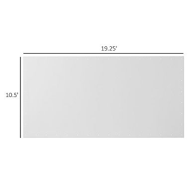 Outsunny 10ft x 20' Carport Replacement Canopy Cover for 84C-159