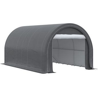 Outsunny 10ft x 16' Carport Storage Tent Anti-UV PE Portable Garage