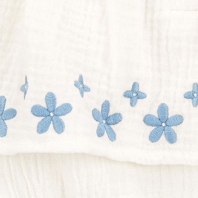 Baby Girl Carter's Floral Embroidered Bodysuit Dress