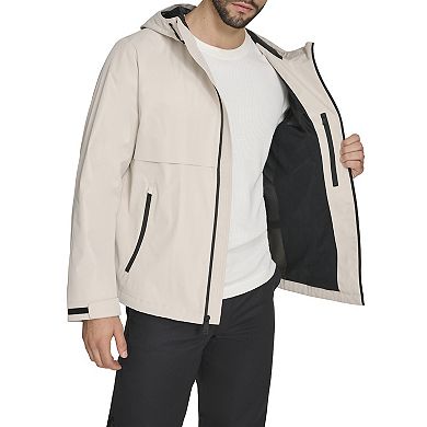 Men's Dockers Go Hooded Rain Jacket