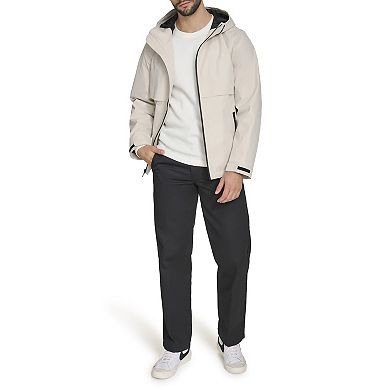 Men's Dockers Go Hooded Rain Jacket